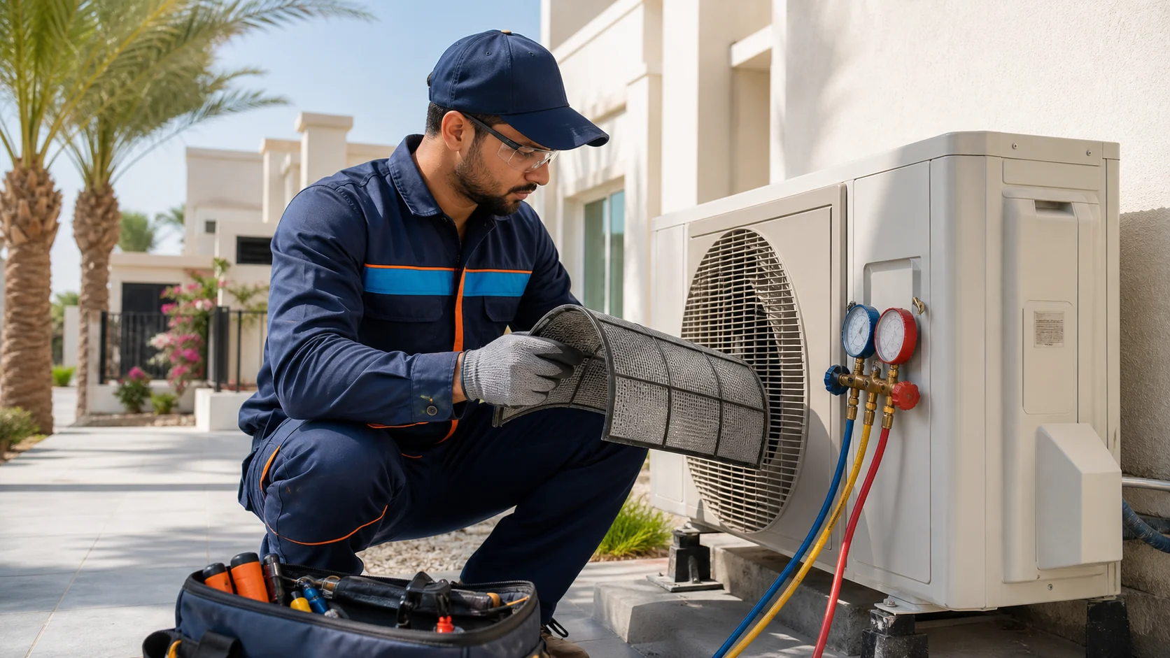 دليل صيانة التكييف في الإمارات قبل دخول الصيف