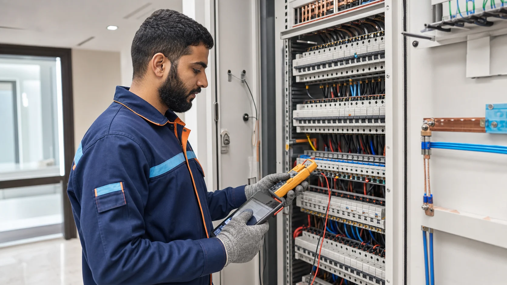 صيانة التمديدات الكهربائية